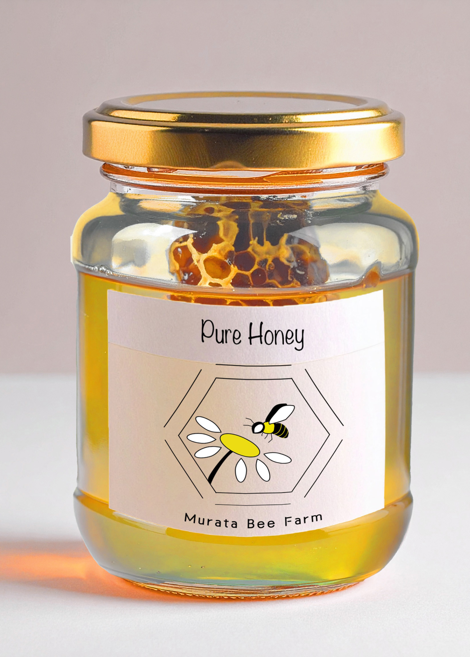 巣蜜入り蜂蜜